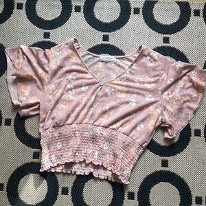 Women’s Floral Crop Top